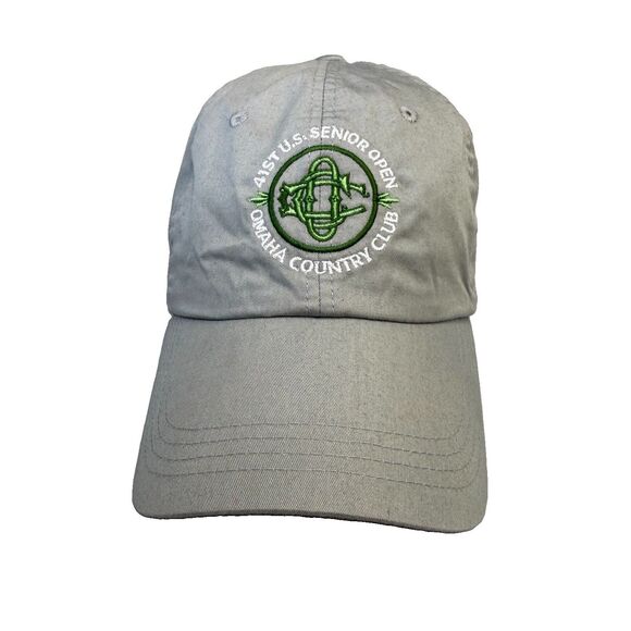 AHEAD Other - 41st Senior Open Omaha C.C. Ahead Cap Lightweight Strapback Hook&Loop EUC